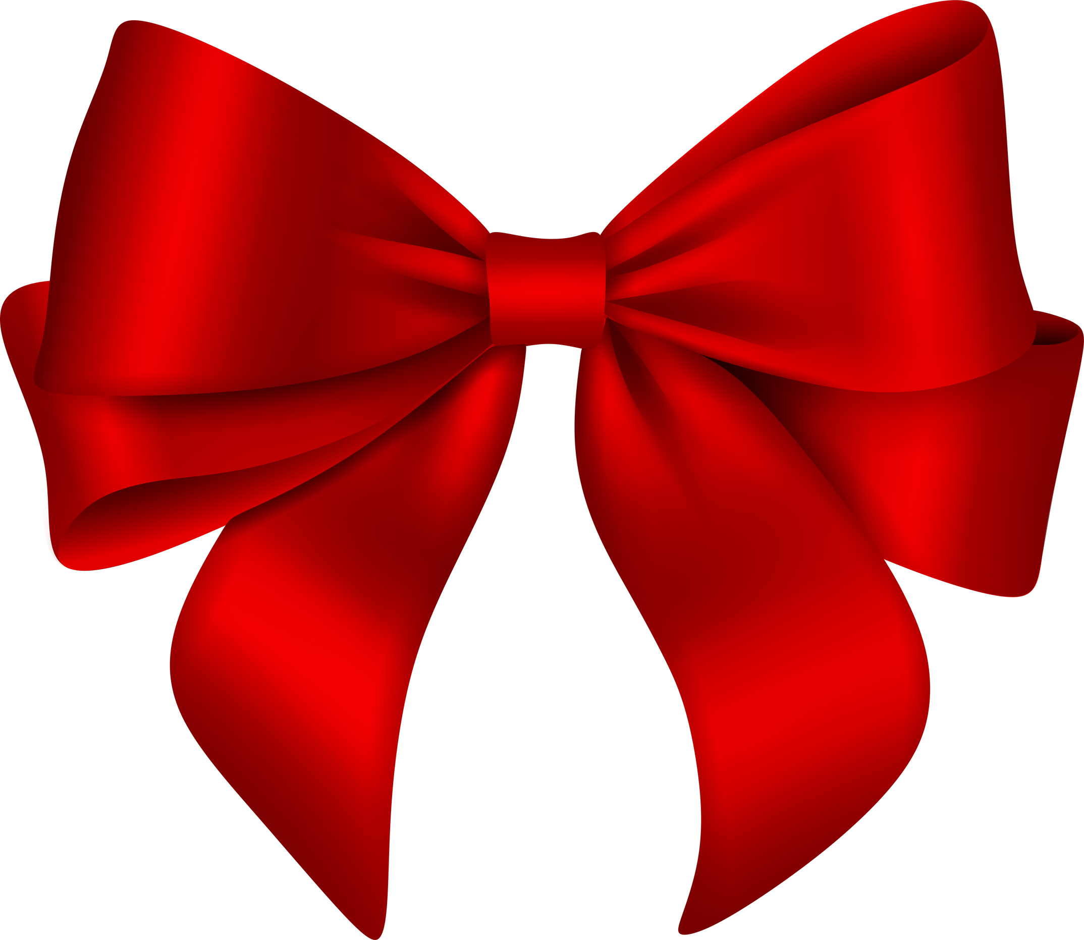 red ribbon bow